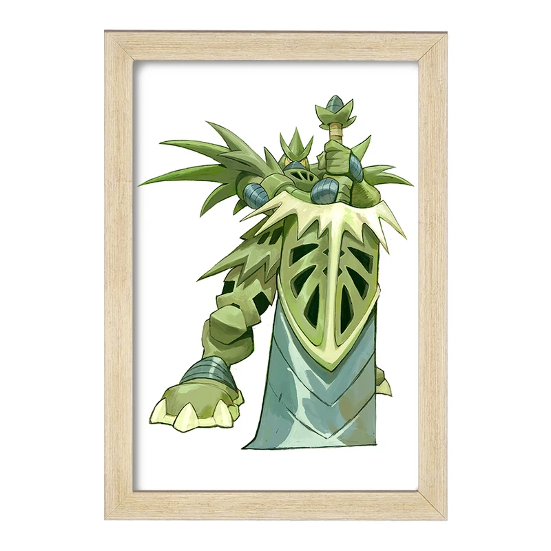 تابلو خندالو مدل بازی شکارچی هیولا (Monster Hunter) کد 33188