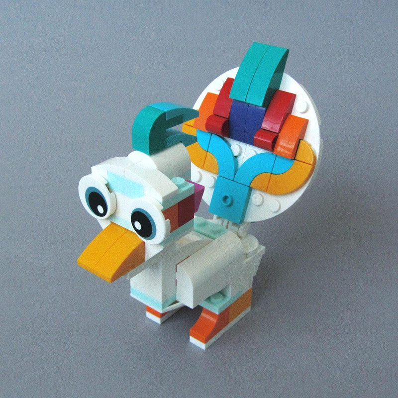 لگو مدل کریتور سری Magic unicorn کد 31140