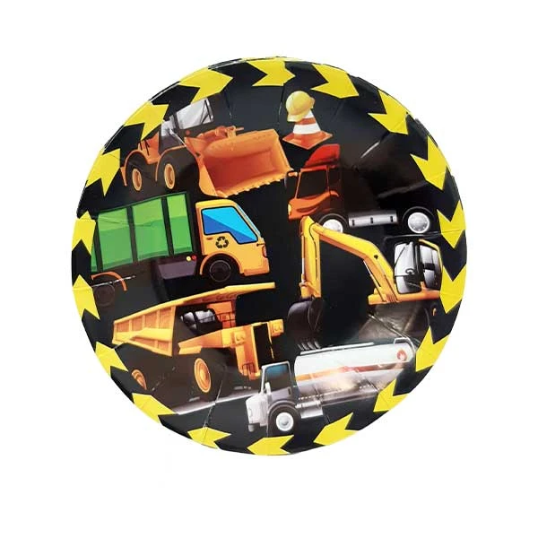 پیش دستی یکبار مصرف مدل راهسازی کد RoadBuildingPlate2 مجموعه 10 عددی