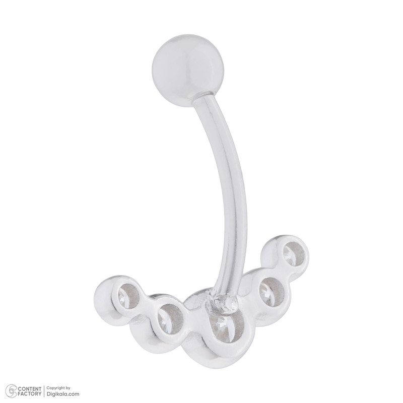 پیرسینگ نقره زنانه مایا ماهک مدل MSP058