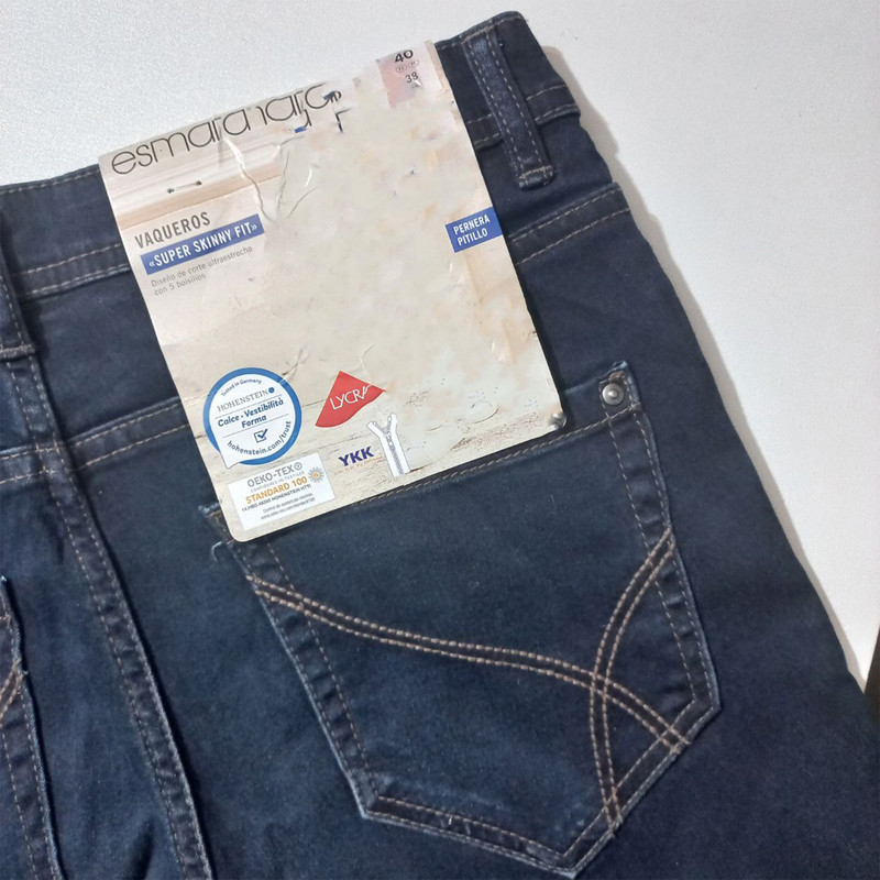 شلوار جین اسکینی زنانه اسمارا مدل super skinny 3168 4 شلوار جین اسکینی زنانه اسمارا مدل super skinny 3168