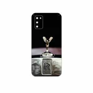MAHOOT Rolls-Royce Motor Cover Sticker for Samsung Galaxy A02S