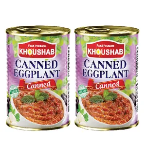 کنسرو خوراک بادمجان خوشاب - 350 گرم بسته 2 عددی