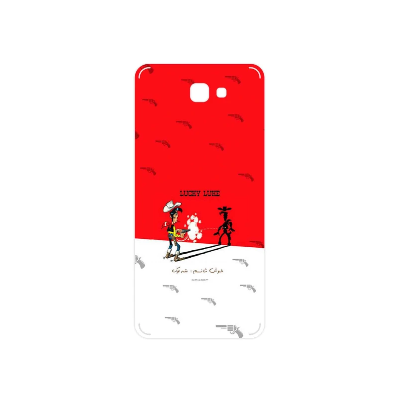 برچسب پوششی ماهوت مدل Lucky Luke مناسب برای گوشی موبایل سامسونگ Galaxy J7 Prime