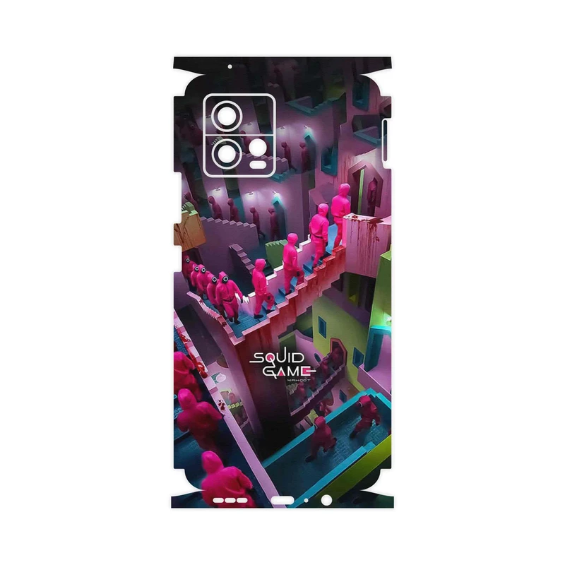برچسب پوششی ماهوت مدل Squid Game-FullSkin مناسب برای گوشی موبایل موتورولا Moto G72