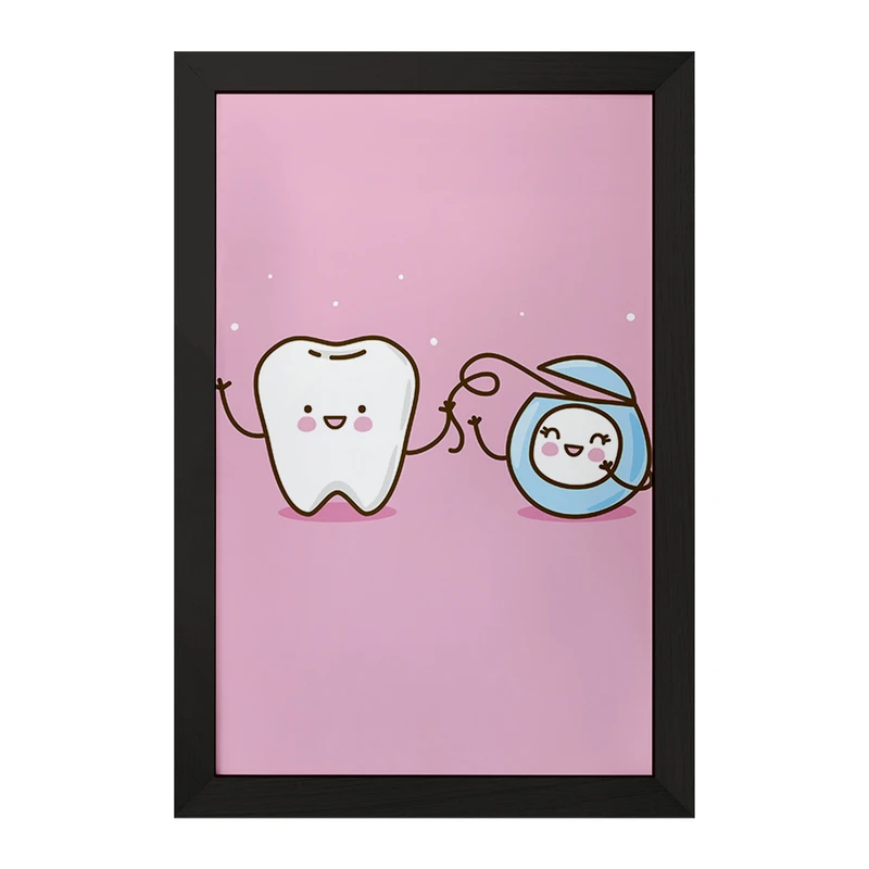 تابلو خندالو مدل دندان و دندان پزشکی کودکانه کد 36726