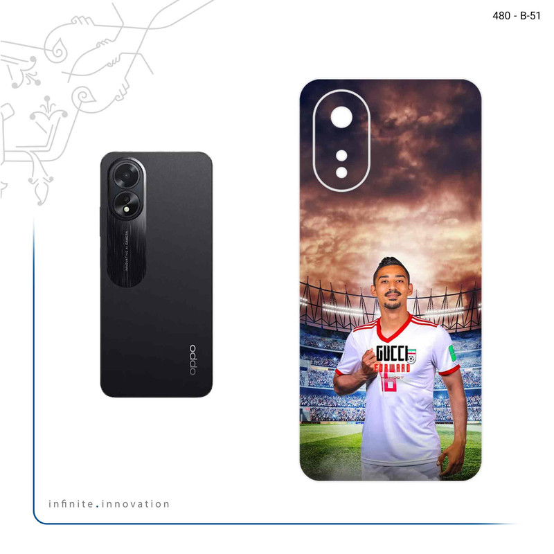 برچسب پوششی ماهوت مدل Reza Ghoochannejhad مناسب برای گوشی موبایل اپو A38