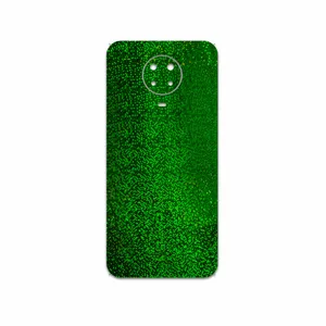 MAHOOT Green-Holographic Cover Sticker for Nokia G20