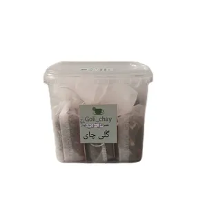چای سبز طعم دار هل و بهارنارنج و گل سرخ گلی چای - 120 گرم