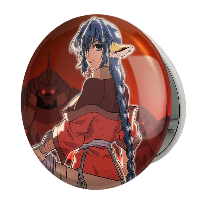 آینه جیبی خندالو طرح بازی Utawarerumono مدل تاشو کد 35385