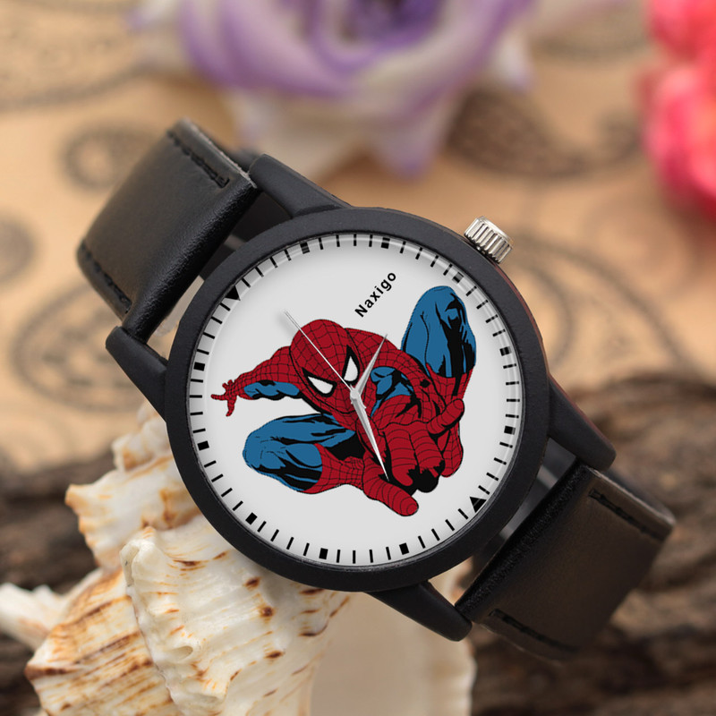 ساعت مچی عقربه ای ناکسیگو مدل Spider Man کد LF14334