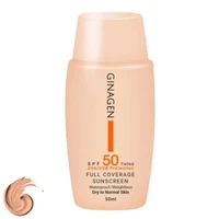 کرم ضدآفتاب ژیناژن سری dry to normal skin مدل 02، حجم 50 میلیلیتر