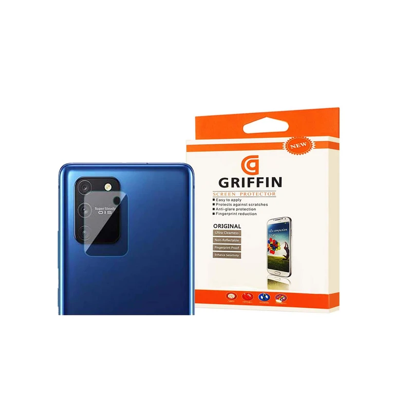 محافظ لنز دوربین گریفین مدل SLP GN mo مناسب برای گوشی موبایل سامسونگ Galaxy S10 lite