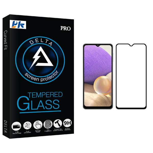 محافظ صفحه نمایش پی کی مدل Delta Glass مناسب برای گوشی موبایل سامسونگ Galaxy A32