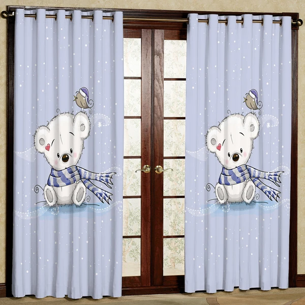 پرده مدل مخمل پانچی کد 7426 سایز 280x140 سانتی متر