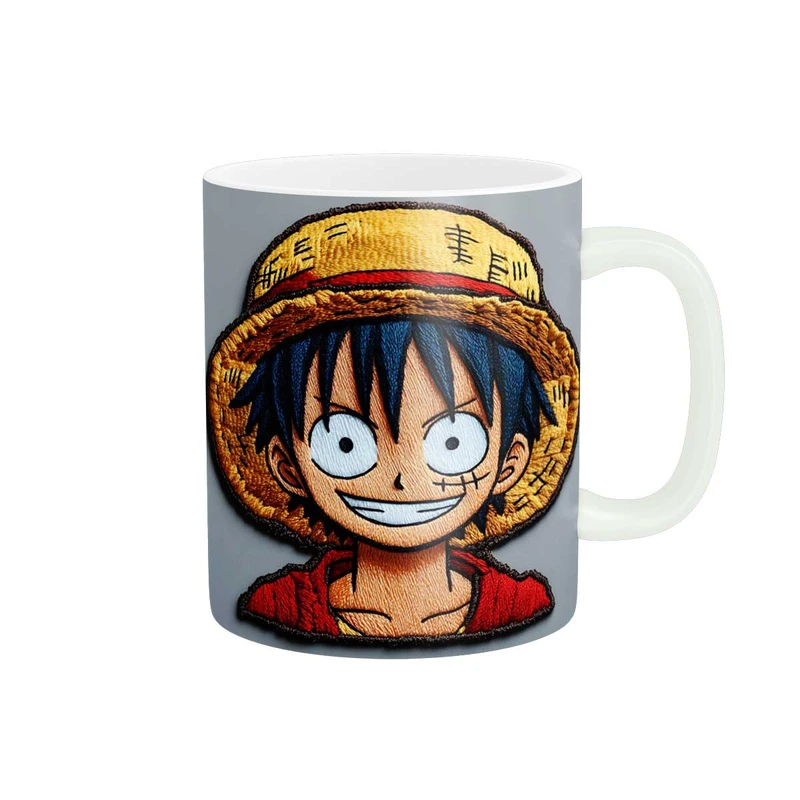 ماگ پاد آفرین طرح انیمه وان پیس One Piece کد 2108