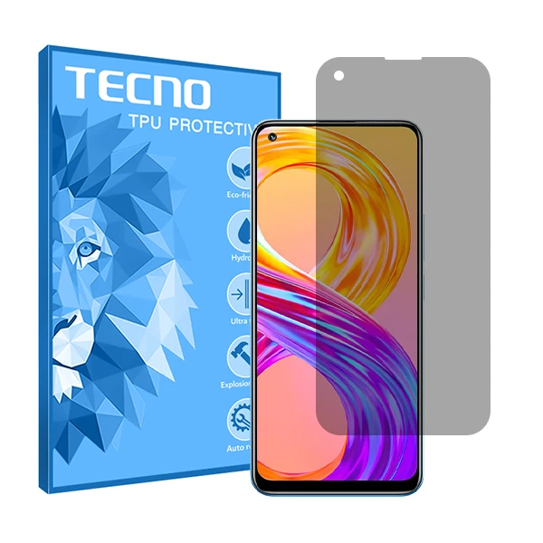 محافظ صفحه نمایش حریم شخصی تکنو مدل HyPRV مناسب برای گوشی موبایل ریلمی 8 Pro