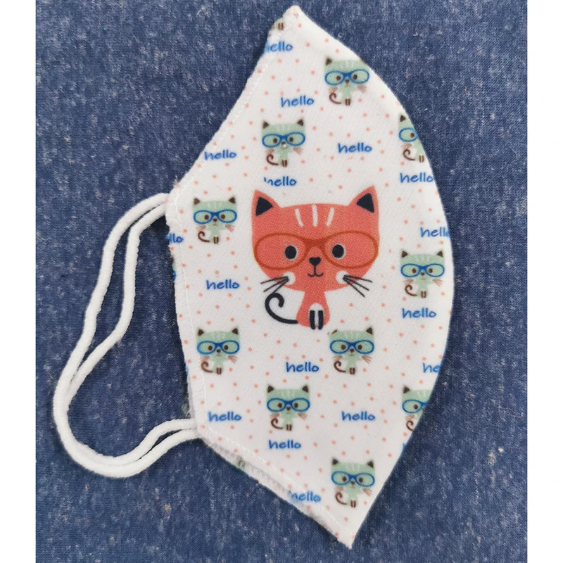 عکس شماره 2 : ماسک پارچه-ای بچگانه مدل نگاه کد pm مجموعه 10 عددی