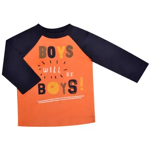 تی شرت آستین بلند نوزادی مدل FIR-13