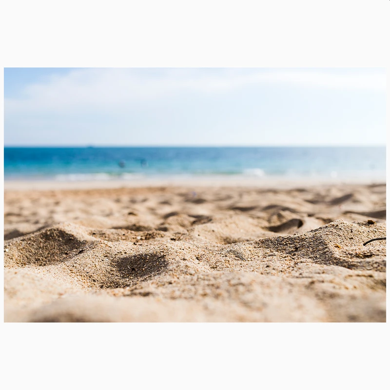 فرش پارچه‌ای مدل فرشینه طرح ساحل کد AR3059073