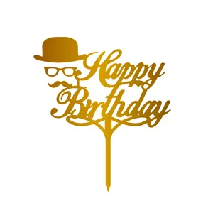  تاپر کیک تولد مدل happy birthday کد H30