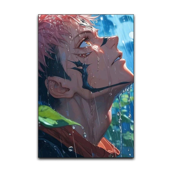 تابلو شاسی گوفی انیمه جوجوتسو کایزن مدل ایتادوری سوکونا Itadori Sukuna Jujutsu Kaisen Anime کد SIDE32