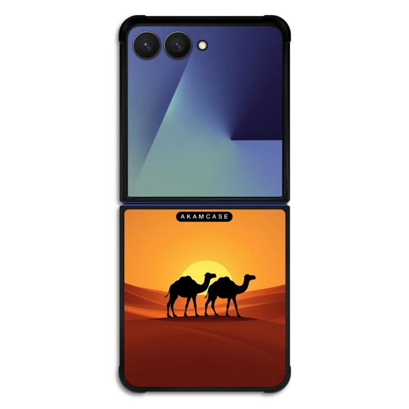 کاور آکام مدل AMC-WSGZFLIP7-DESERT-13 مناسب برای گوشی موبایل سامسونگ Galaxy Z Flip 7