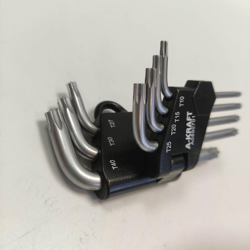 آچار ستاره ای آ-کرافت مدل A0890701 مجموعه 7 عددی آچار ستاره ای آ-کرافت مدل A0890701 مجموعه 7 عددی