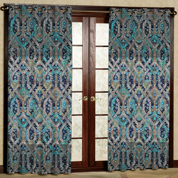 پرده پانچی کد 6213 سایز 280x140 سانتی متر