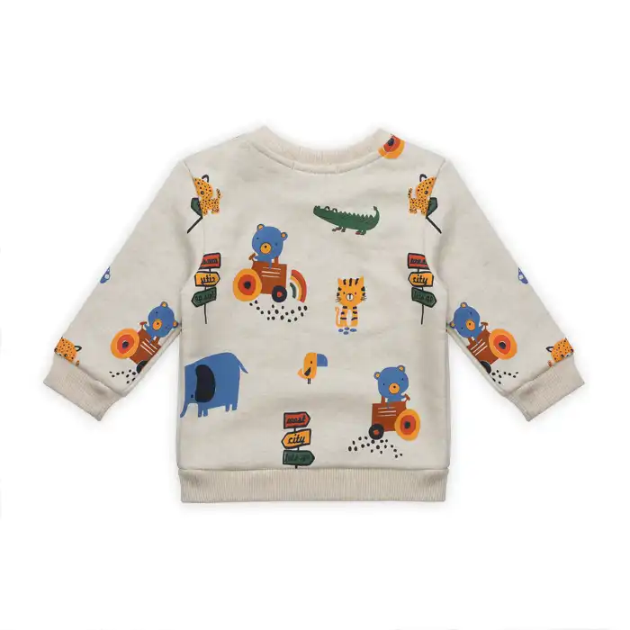 ست سویشرت شلوار پسرانه فیورلا مدل ترافیک کد 23564