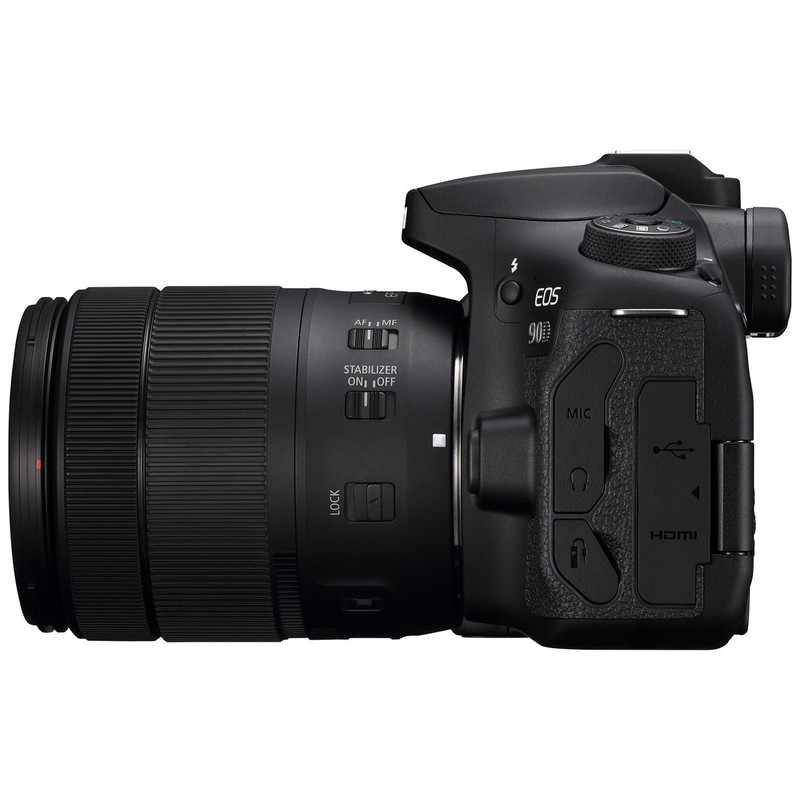 دوربین دیجیتال کانن مدل EOS 90D به همراه لنز 135-18 میلی‌متر IS USM