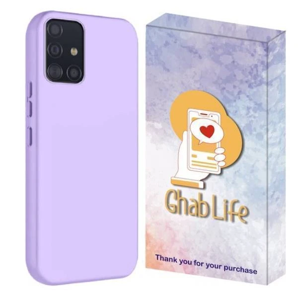 کاور قاب لایف مدل سیلیکونی پاک کنی مناسب برای گوشی موبایل سامسونگ Galaxy A71  