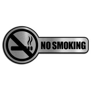 تابلو نشانگر آژنگ طرح علامت سیگار کشیدن ممنوع کدNO-S