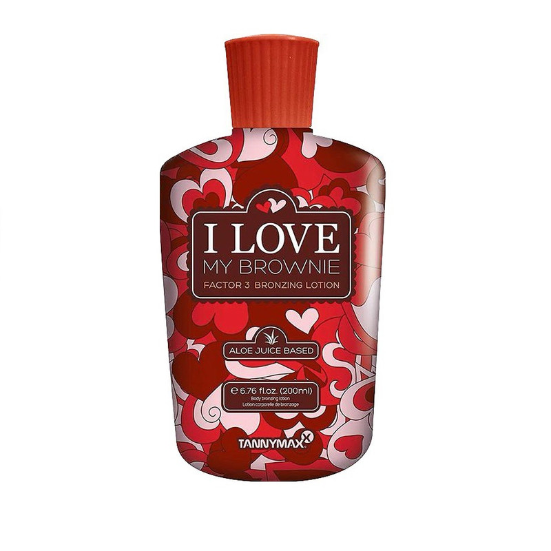 لوسیون آفتاب تانی مکس مدل love brownie Hot حجم 200 میلی لیتر