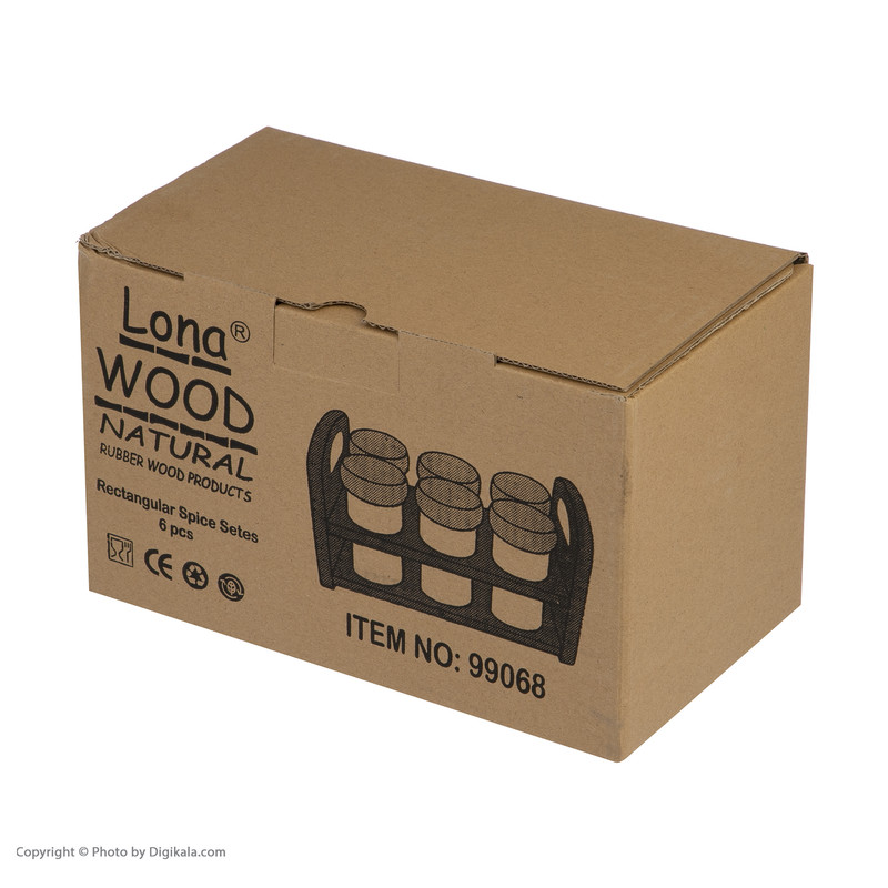 ست جای ادویه 7 پارچه  لوناوود مدل NATURE کد 99068