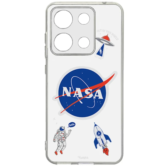 کاور طرح Nasa مناسب برای گوشی موبایل شیائومی Note 13 4G 