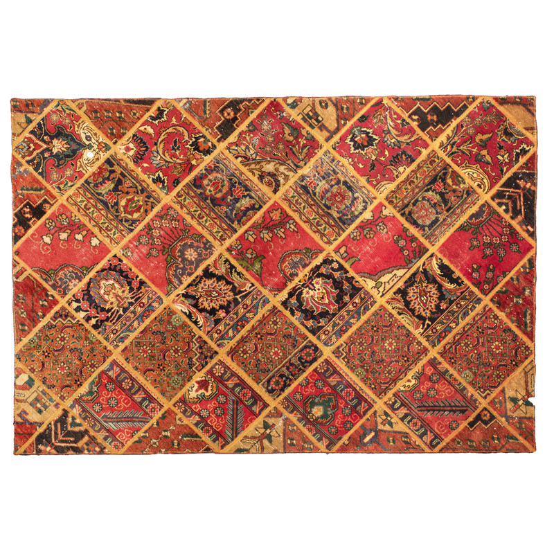 کلاژ فرش دستباف سه متری ساده کارپت کد 10030143