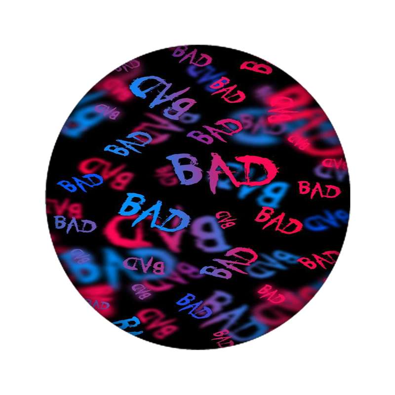 استیکر تزئینی موبایل مدل Bad کد 4916