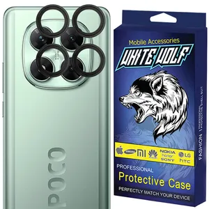 محافظ لنز دوربین وایت ولف مدل W-Ring مناسب برای گوشی موبایل شیائومی Poco X7