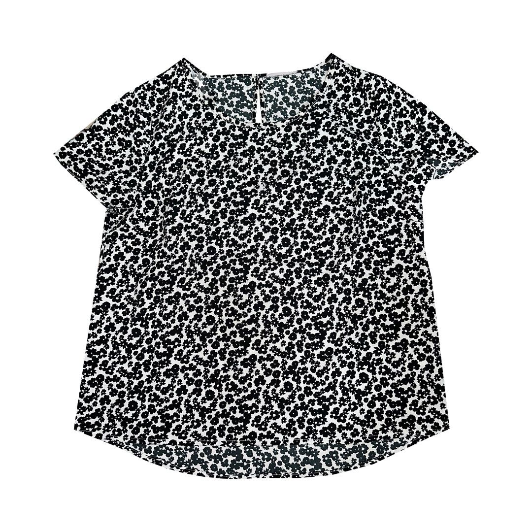 بلوز زنانه جینا مدل گلدار کد 3179 -  - 1