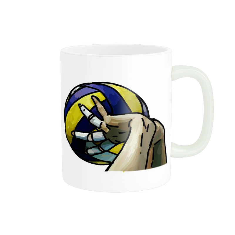 ماگ طرح والیبال کد M96