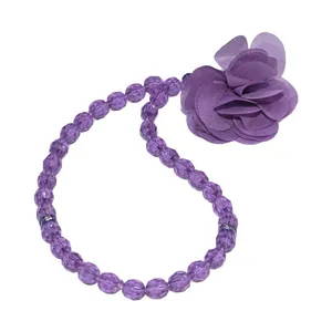 تسبیح مدل گلدار آمیتیس