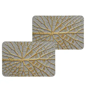 زیربشقابی طرح کلاسیک کد 8821 بسته 2 عددی 