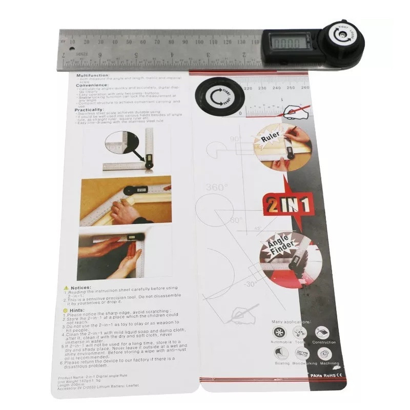 زاویه سنج مدل SYATEK 0.05 Degree