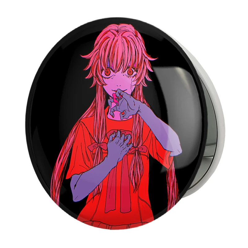 آینه جیبی خندالو طرح یونو انیمه میرای نیکی مدل تاشو کد 32385