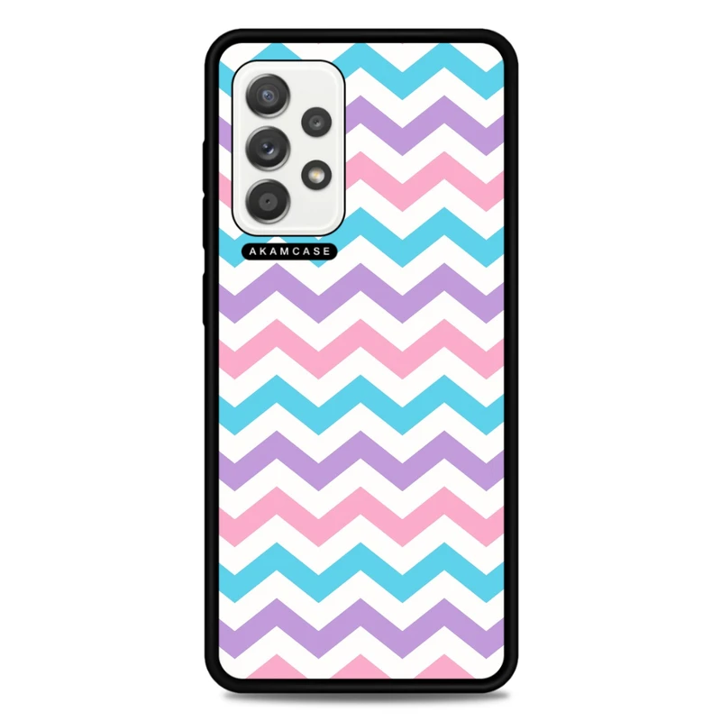 کاور آکام مدل AMC-WSGA52-PASTEL PATTERN13 مناسب برای گوشی موبایل سامسونگ Galaxy A52