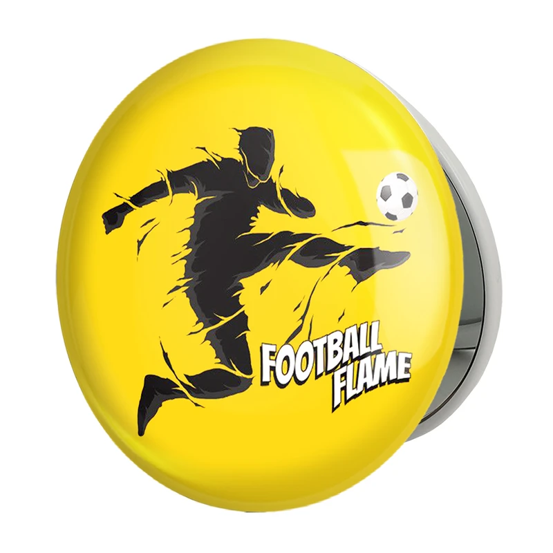 آینه جیبی خندالو طرح فوتبال مدل تاشو کد 10023 