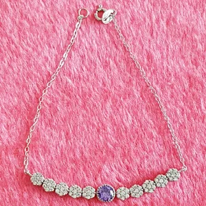 دستبند نقره زنانه مدل PD43