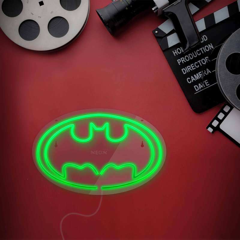 چراغ دیواری نئون دیزاین طرح Batman_GR
