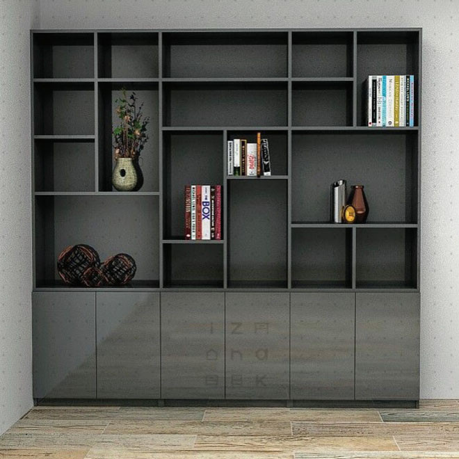 کتابخانه مدل ویترین دار طلوع کتابخانه مدل ویترین دار طلوع